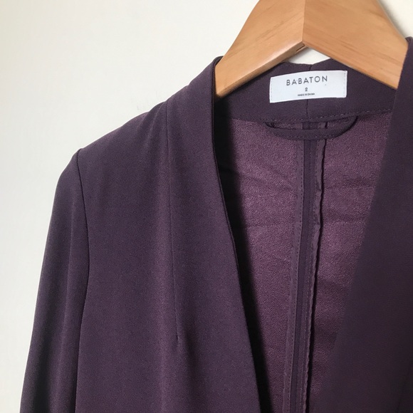 BABATON | XS POWER BLAZER ATELIER EGGPLANT JACKET - Picture 16 of 16